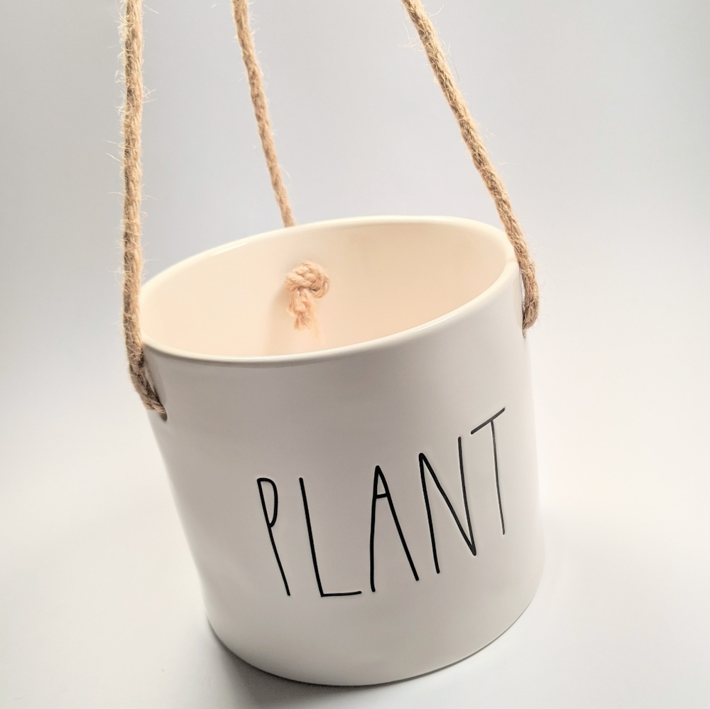 NWOT plant Rae Dunn by Magenta hanging planter